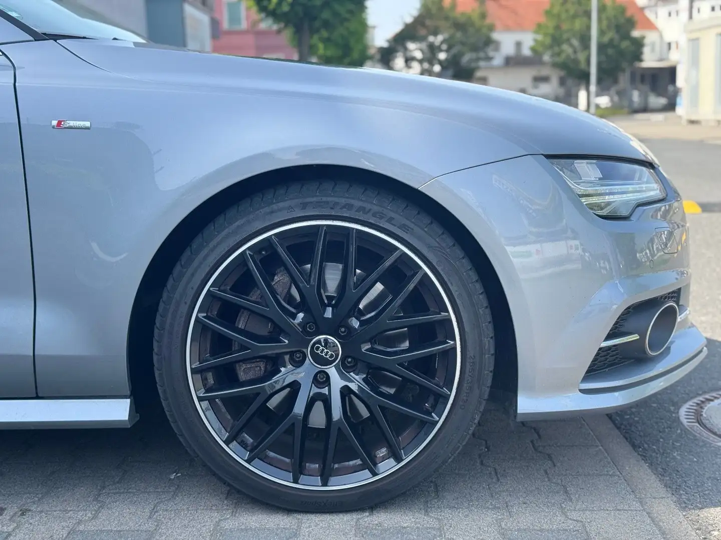 Audi A7 Sportback 3.0 TDI S-Line ACC S-Dach 20 Zoll Gris - 2