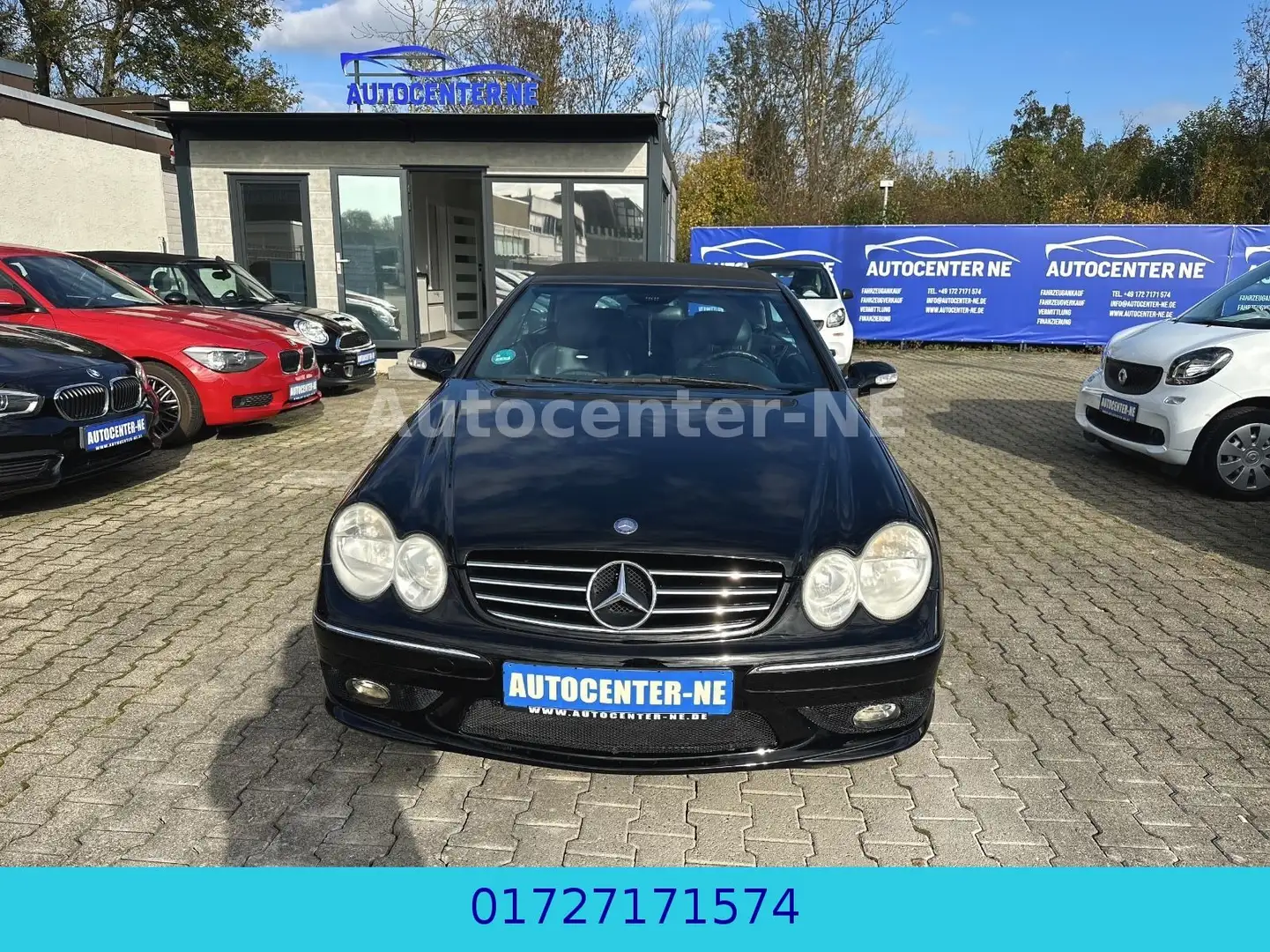 Mercedes-Benz CLK 55 AMG / Cabrio/Aut/Leder/ Schwarz - 1