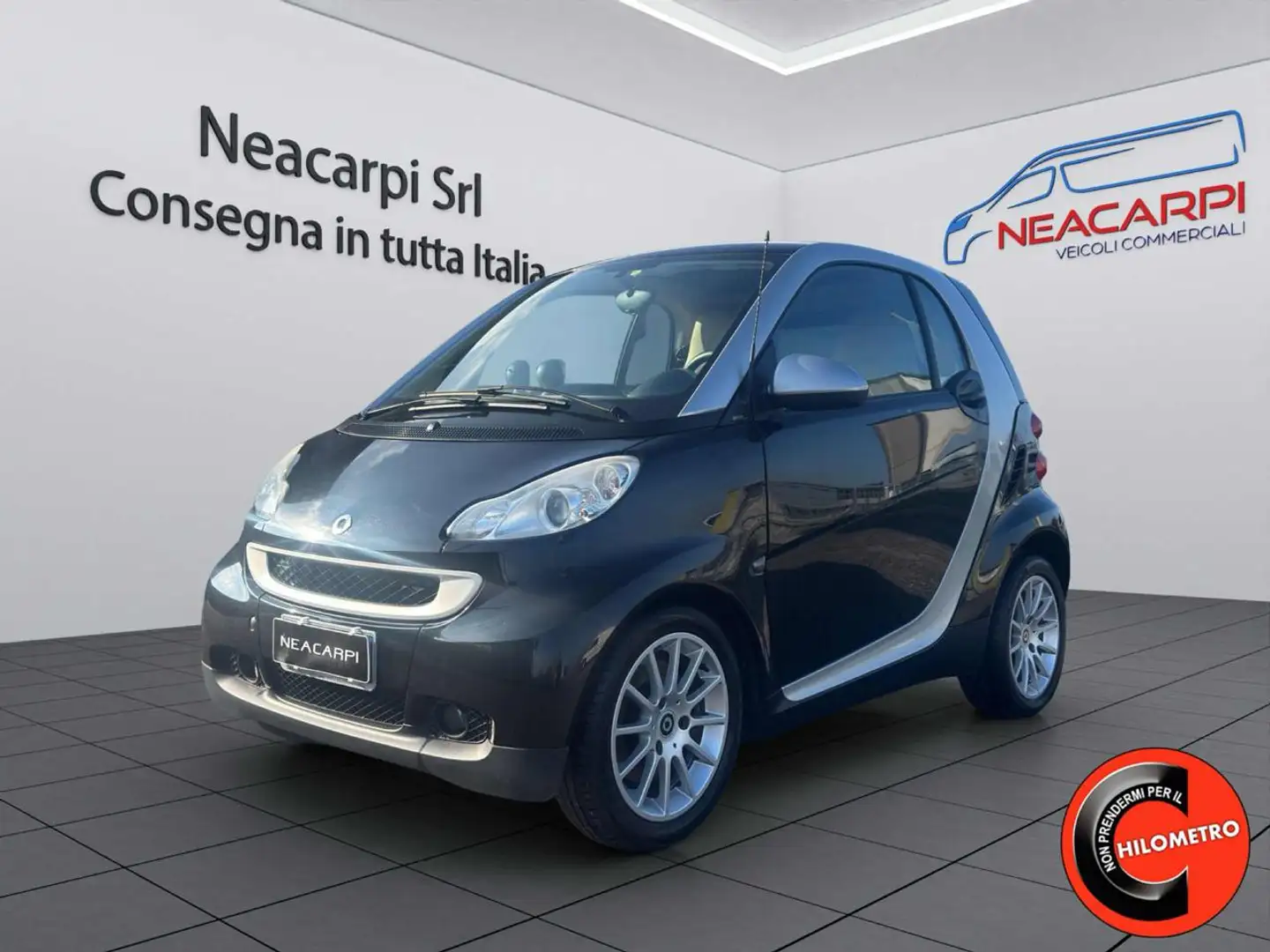 smart forTwo 1000 52 kW-TETTO PANORAMICO-OTTIME CONDIZIONI- Zwart - 1