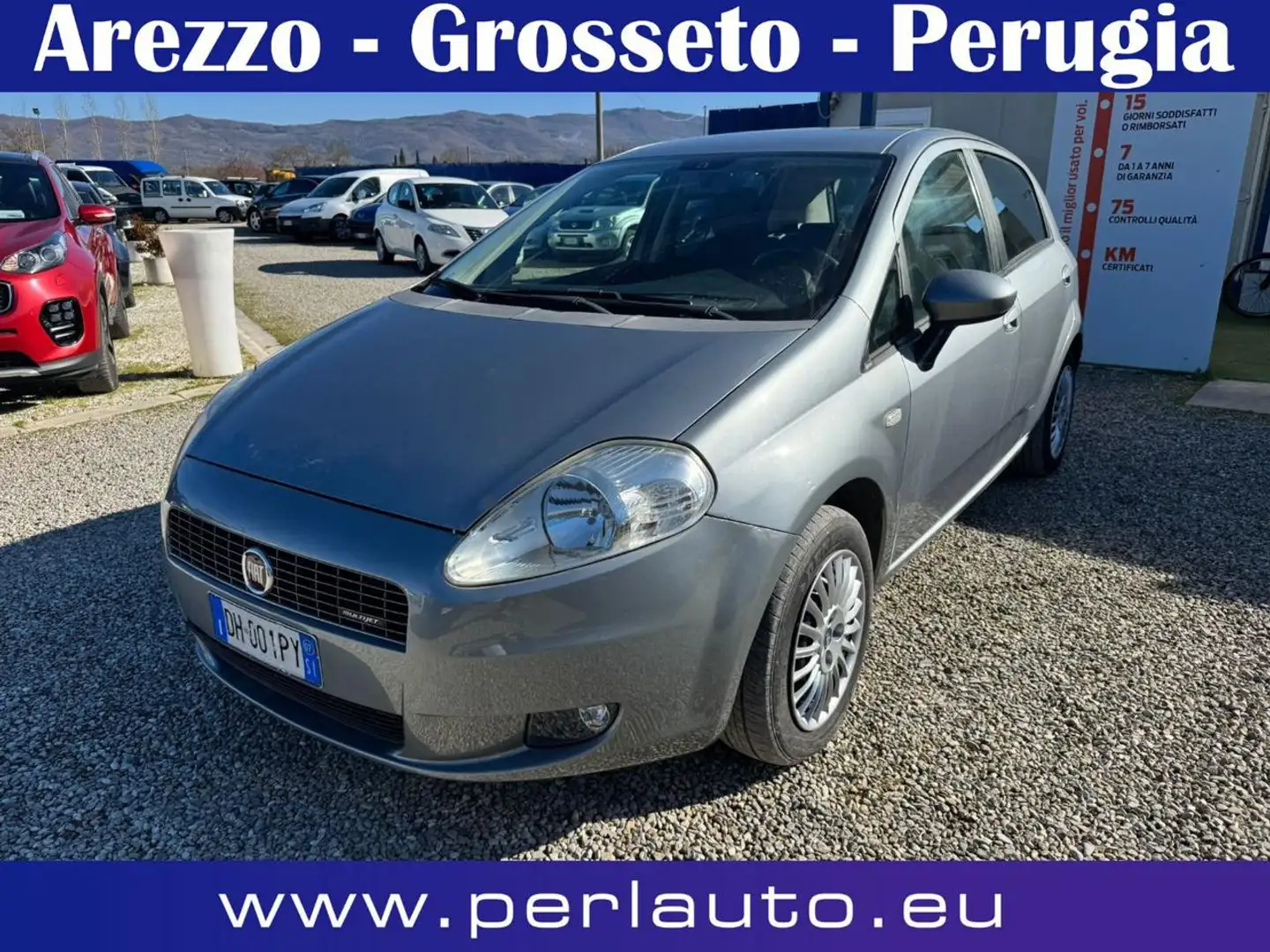 Fiat Grande Punto 1.3 MJT 75 CV 5 porte Dynamic Grigio - 1