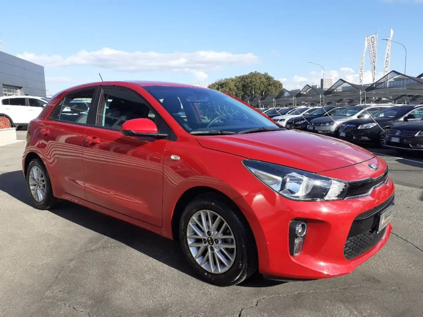 Kia Rio 1.2 MPi GPL Evolution GARANZIA - KM CERTIFICATI Rosso - 1