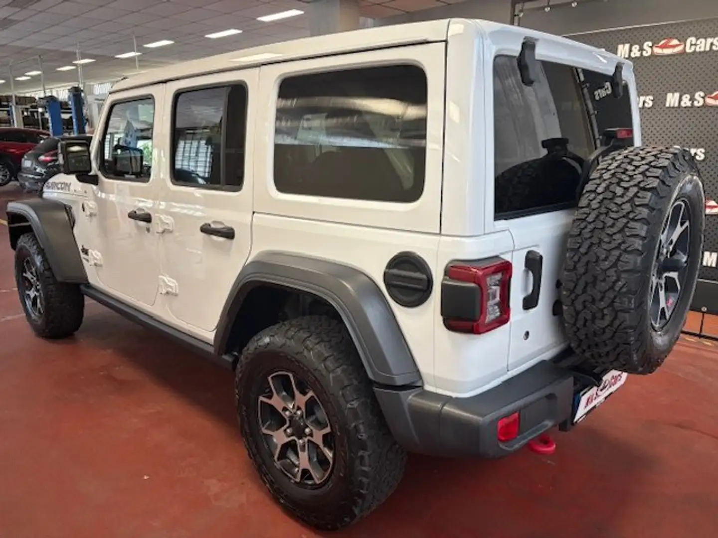 Jeep Wrangler Unlimited 2.0 turbo Rubicon Auto-32.604 KM CERTIF. Bianco - 2