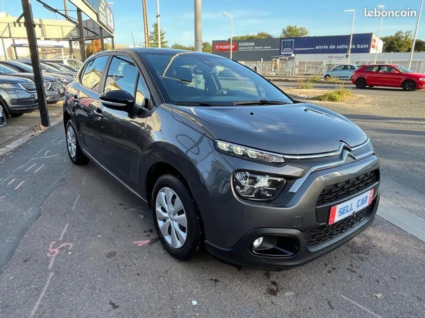 Citroen C3 Citroën 1.5 bluehdi 100 Feel Business 03-2022 Gris - 2
