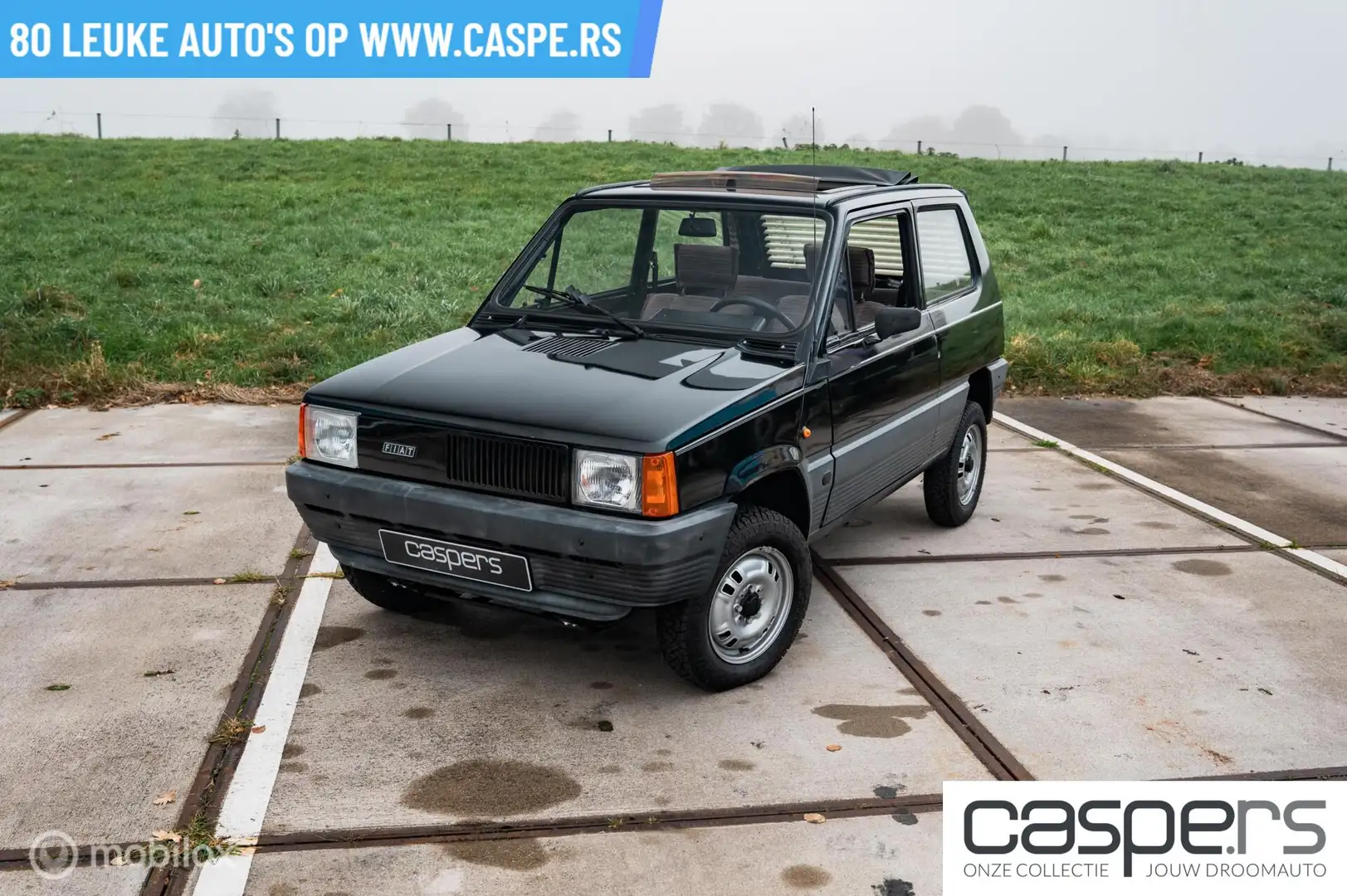 Fiat Panda 4x4 | Steyr-Puch | 1986 | Nette staat Noir - 2
