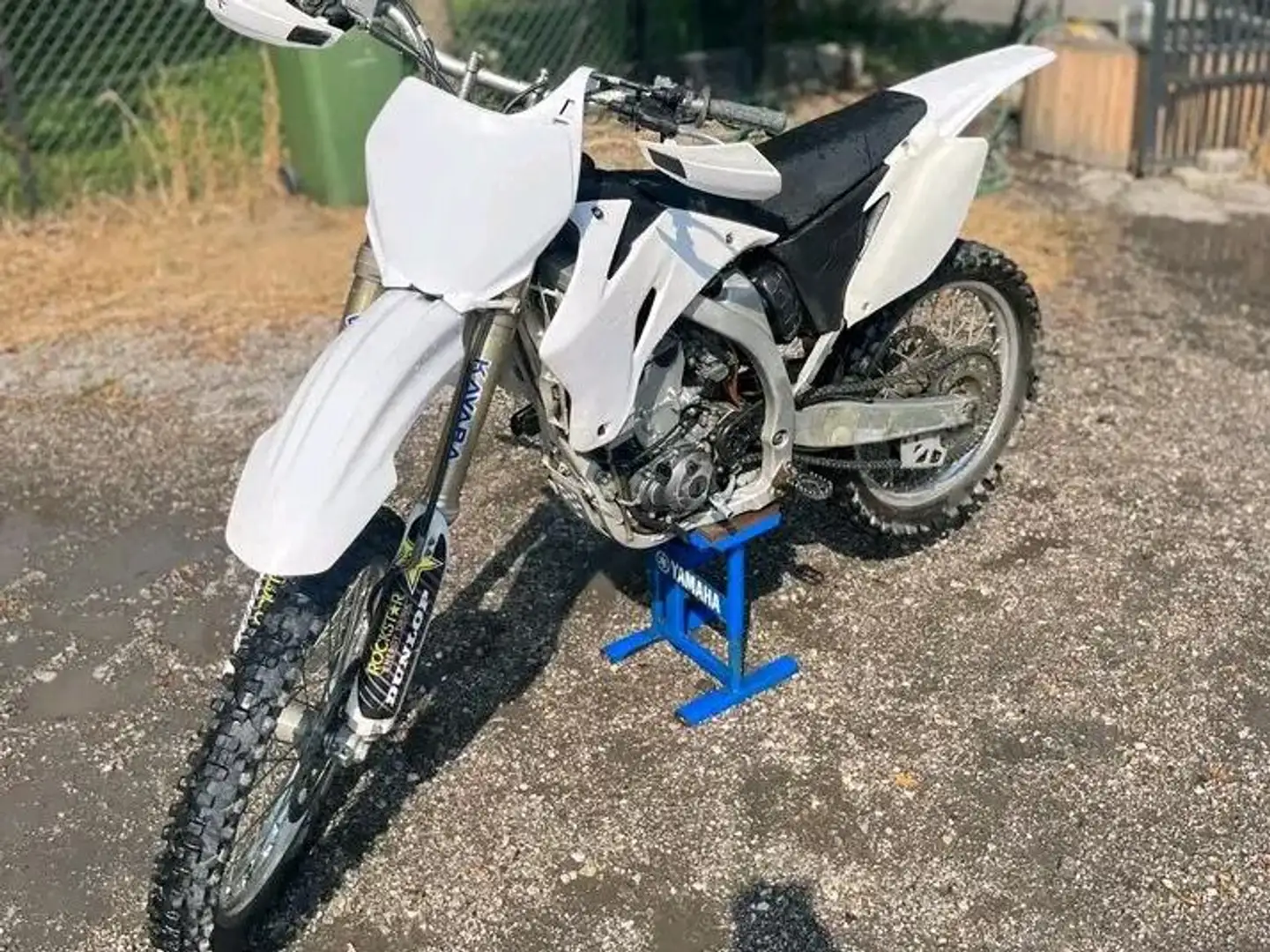 Yamaha YZ 250 Blanc - 1