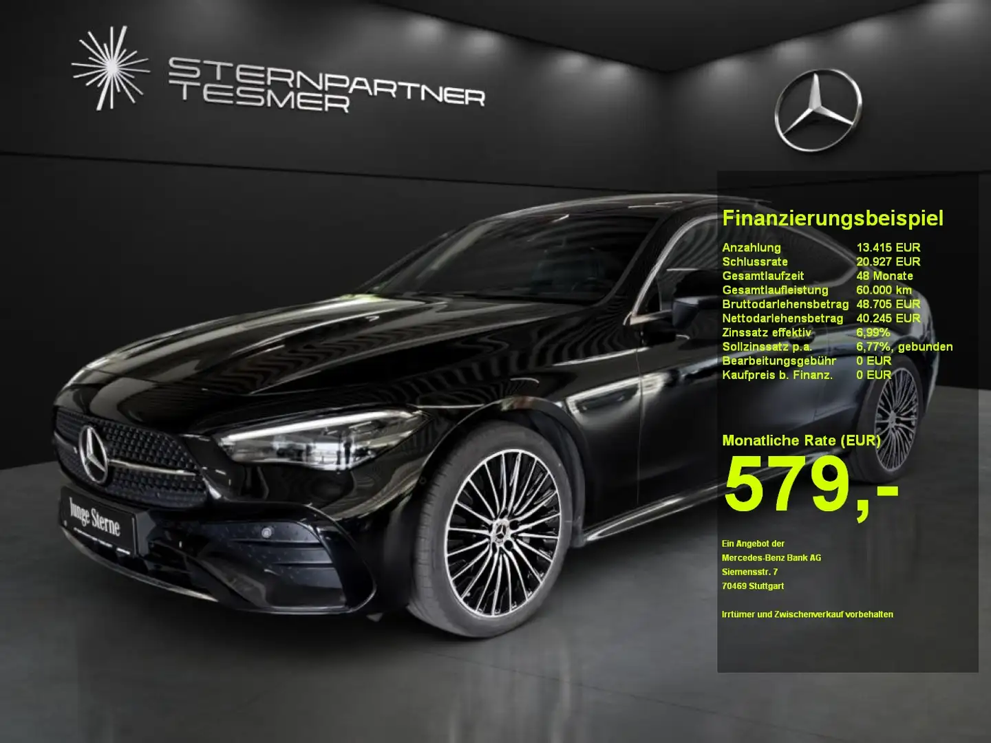 Mercedes-Benz CLE 220 d AMG - Panorama - Kamera - Memory - LED Schwarz - 1