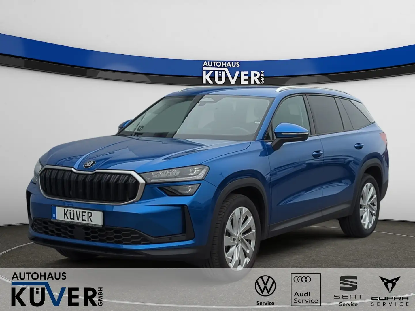 Skoda Kodiaq Selection 1,5 TSI DSG Navi+ACC+LED+Shzg. Blue - 1