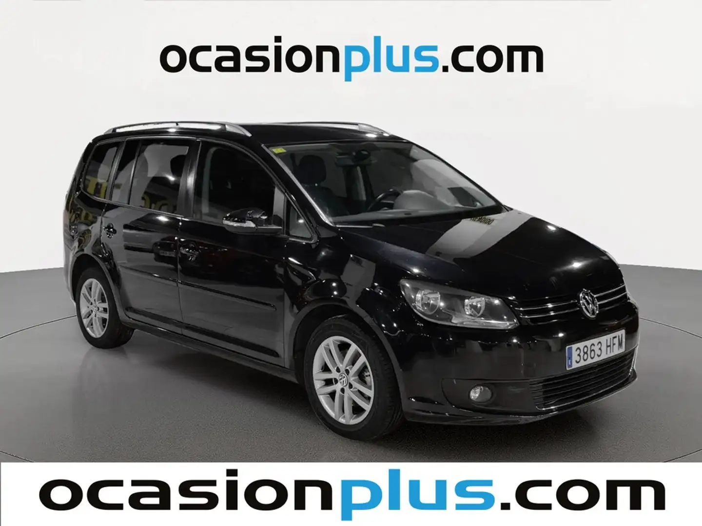 Volkswagen Touran 1.6TDI Advance 105 Negro - 2