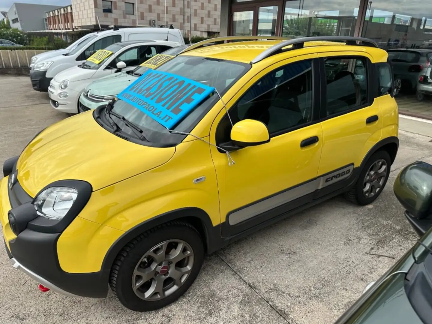 Fiat Panda 1.2 Cross  Fire 4 cdilindri Giallo - 1