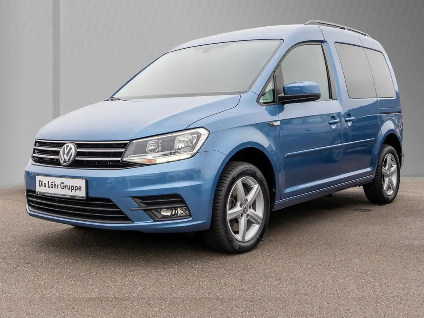 Volkswagen Caddy 2.0 TDI DSG Comfortline Navi, Rear-View Blau - 2