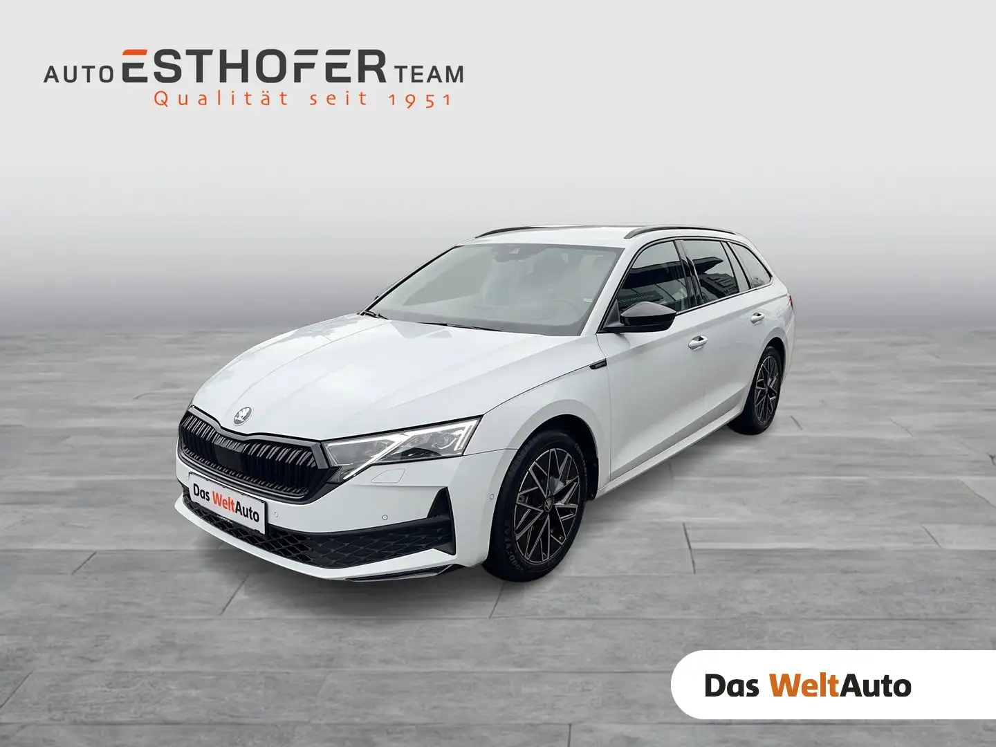 Skoda Octavia Sportline TDI DSG Weiß - 1