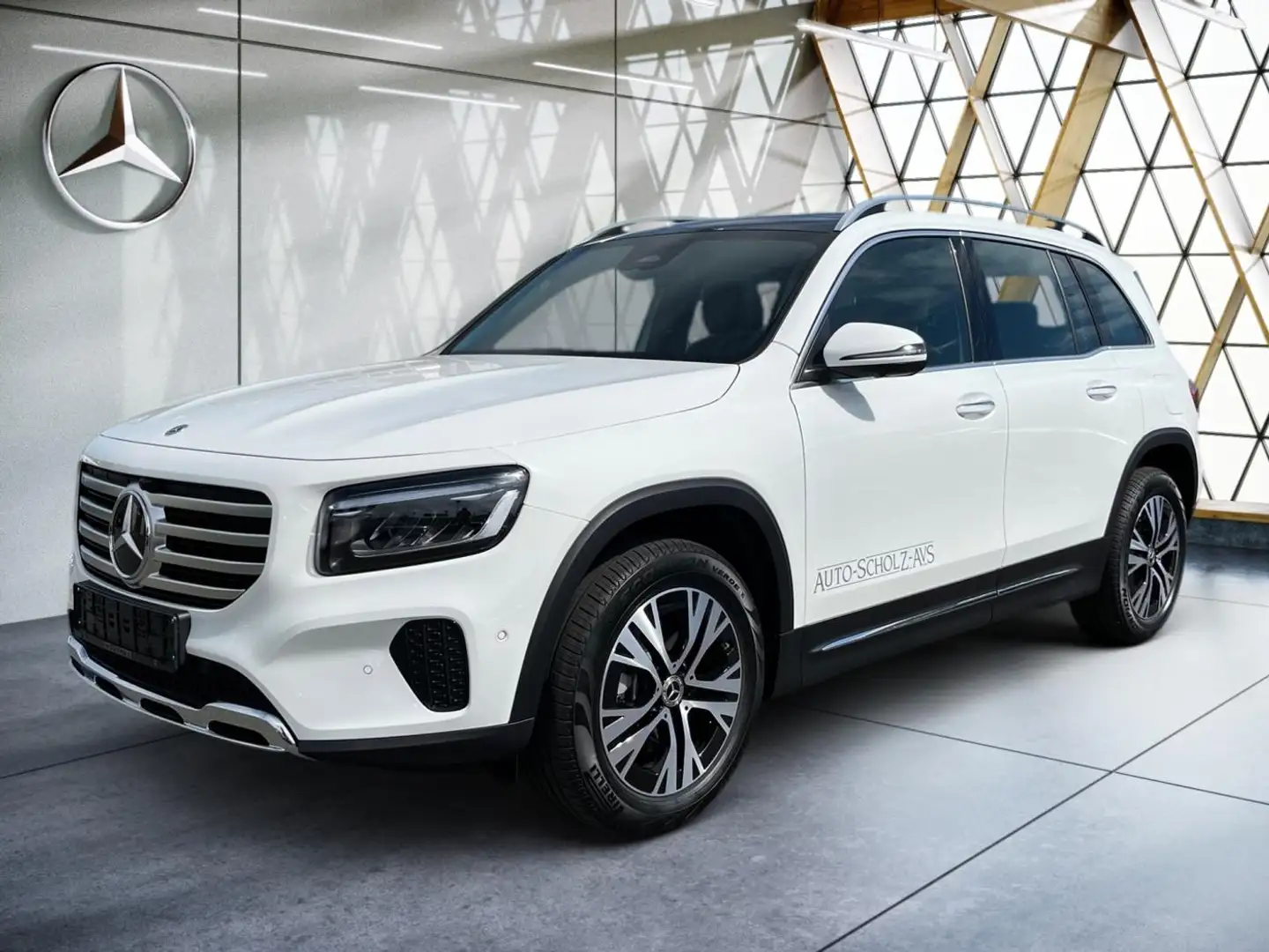 Mercedes-Benz GLB 200 Progressive Pano*LenkradHz*360KAM°*EasyP Weiß - 2