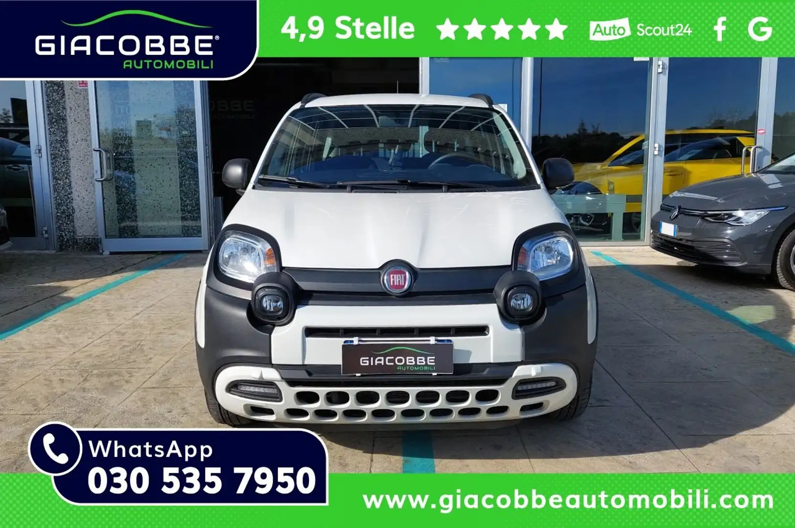 Fiat Panda 1.0 hybrid City Cross 70CV🔥OK NEOPATENTATI🔥 Blanc - 1