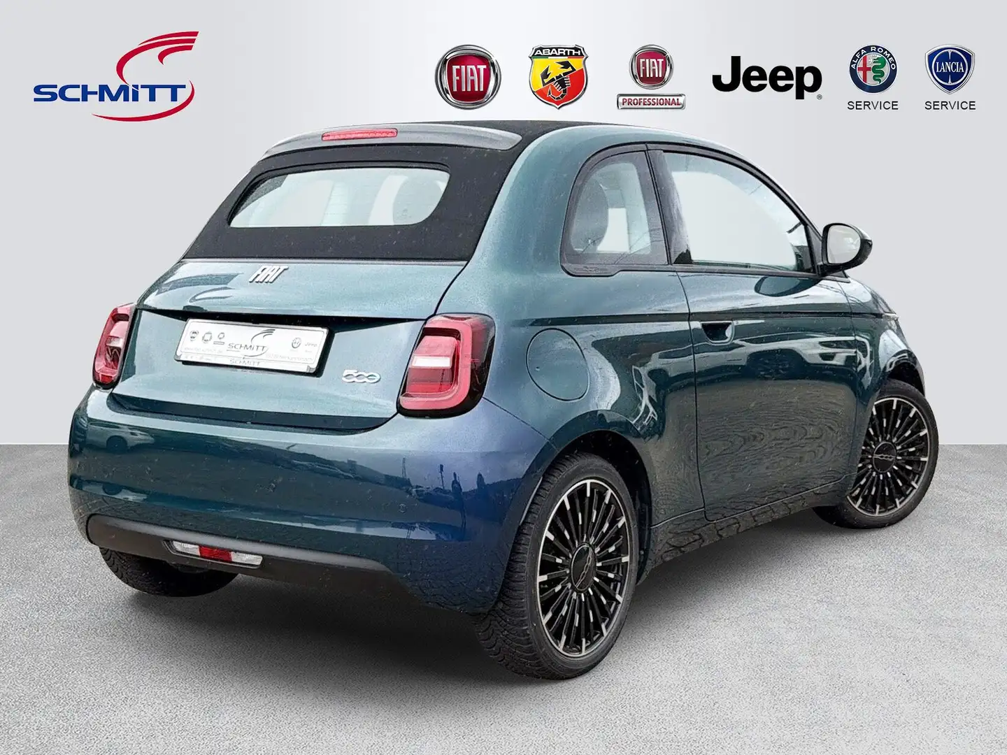 Fiat 500e Cabrio Elektro Icon *BATTERIEZERTIFIKAT* Grün - 2