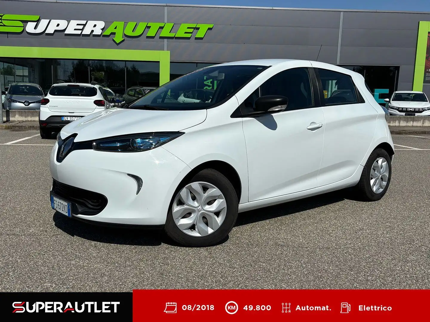 Renault ZOE Life R90 Flex 92cv my18 Fehér - 1