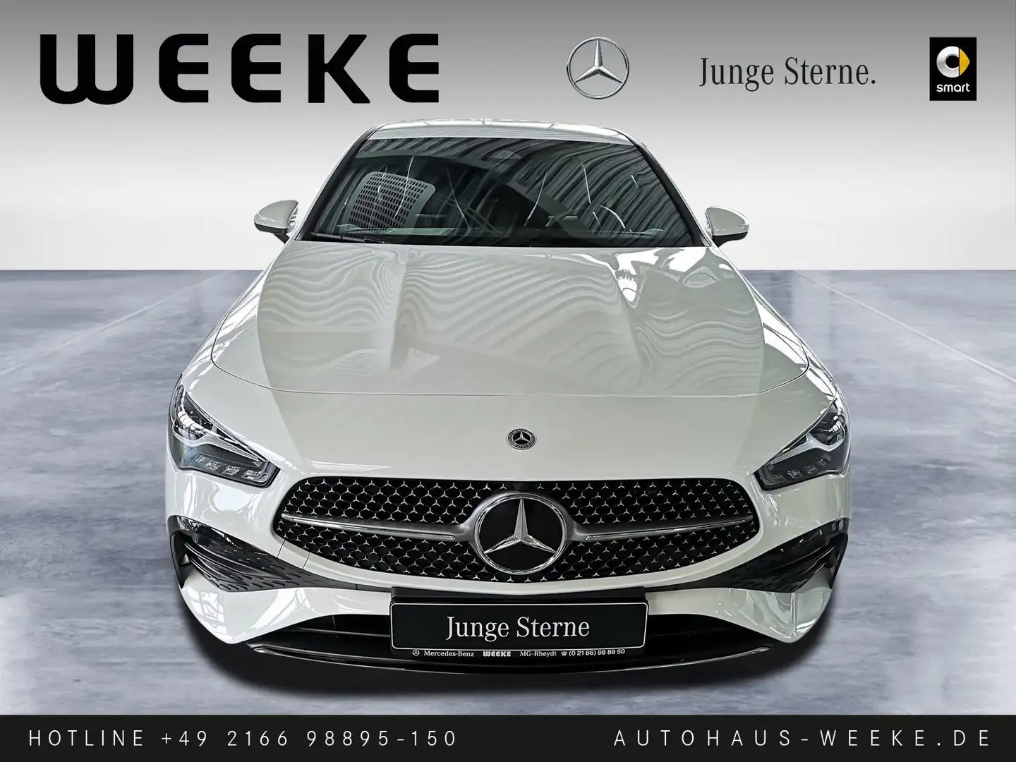 Mercedes-Benz CLA 180 Coupé AMG Line ADVANCED PLUS+SMARTP.-INT Weiß - 2