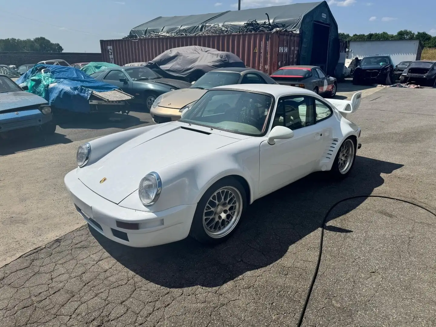 Porsche 930 3.3 Turbo Blanc - 2