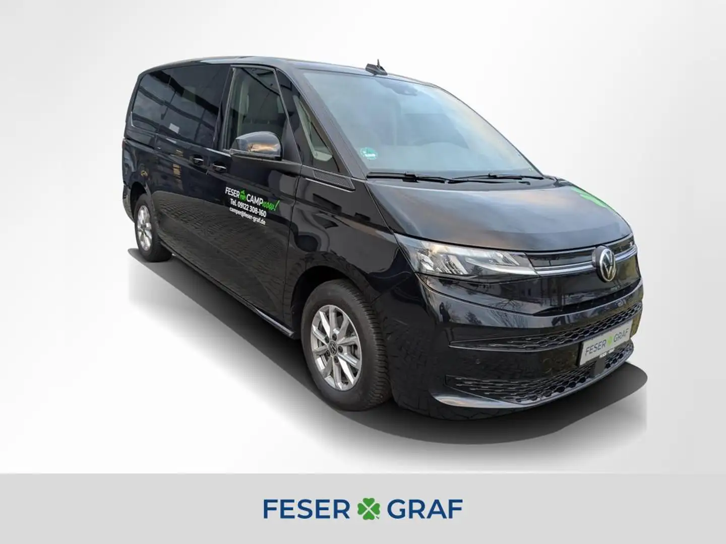 Volkswagen T7 Multivan Life 2.0 TDI 7-DSG LÜ PDC Klima Kamera Navi Noir - 1