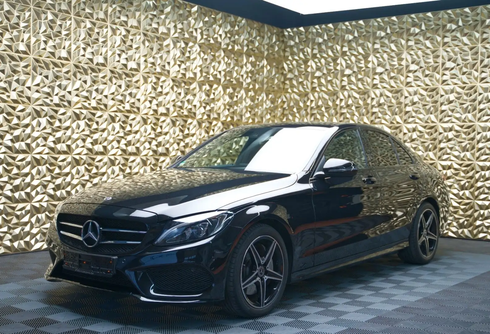 Mercedes-Benz C 300 Autom.|AMG|NIGHT|LED|LEDER|9G|GARANTIE Noir - 1