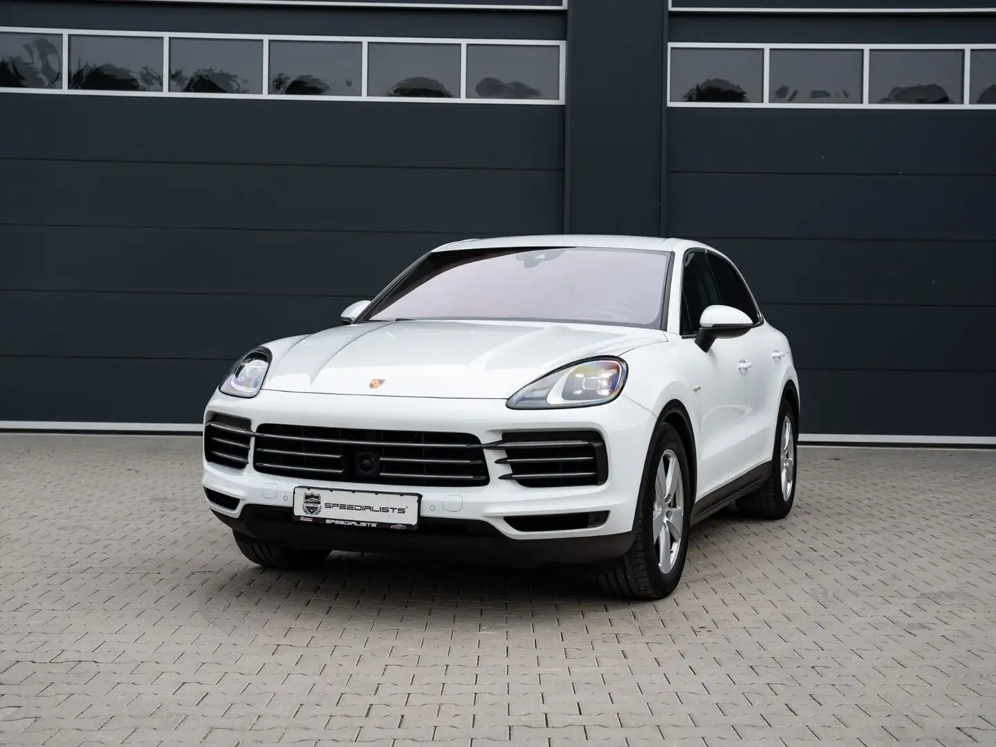 Porsche Cayenne E-Hybrid, 1. Hand, MwSt. 22 Techart Weiß - 1