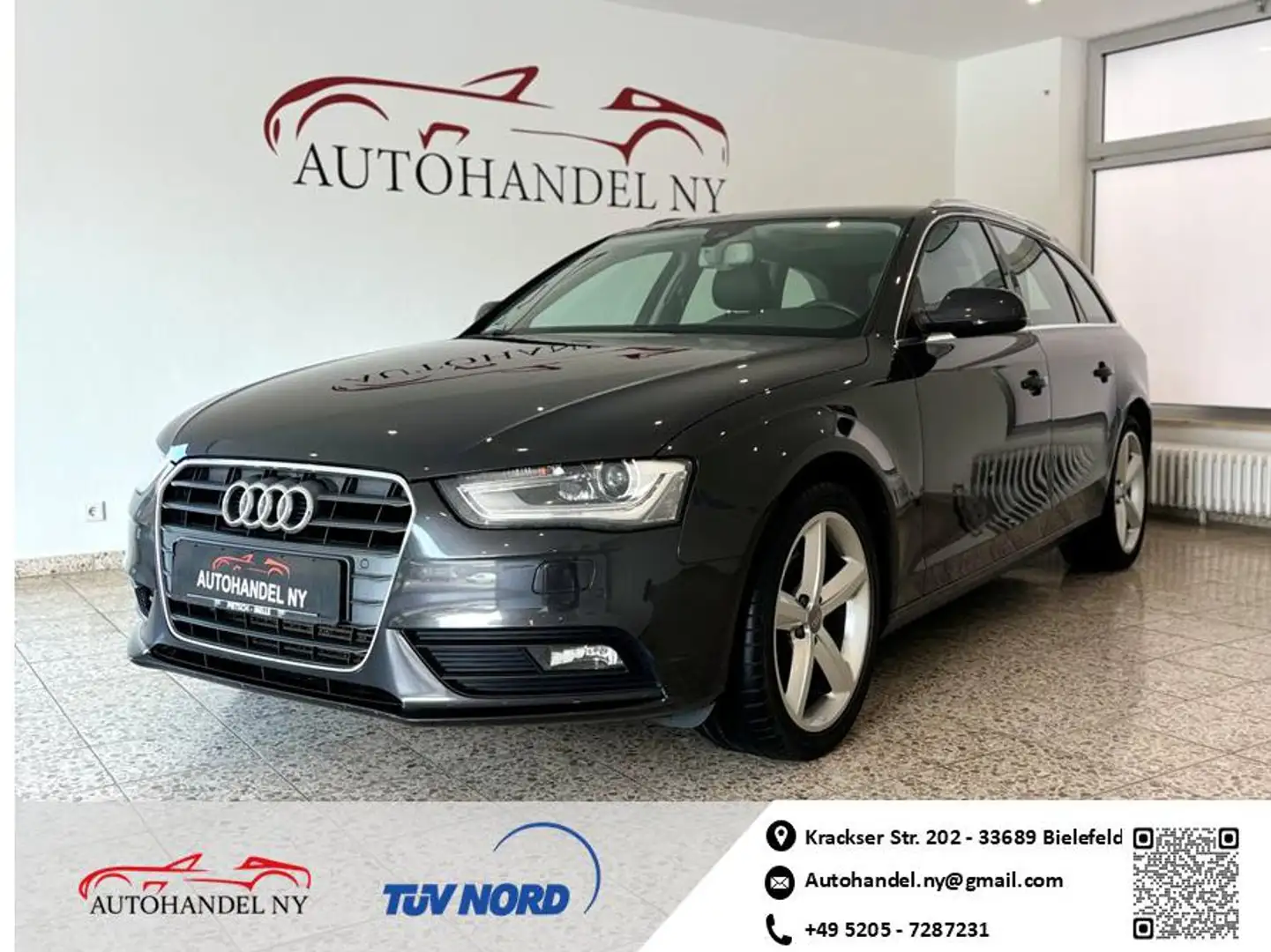 Audi A4 Audi A4 2.0 TDI, AHK, Standheiz, Pano, B&O, VOLL Grau - 1