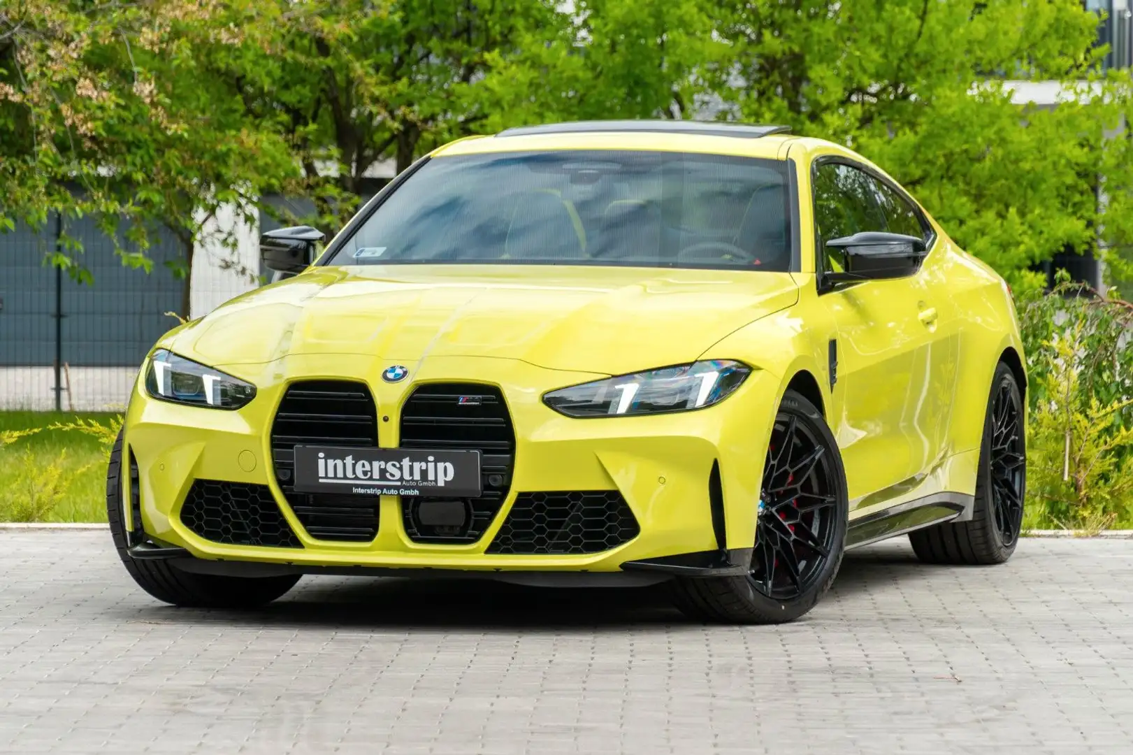 BMW M4 Competition M xDRIVE.DR.ASS.PRO.PANO.H/K.360° Gelb - 1