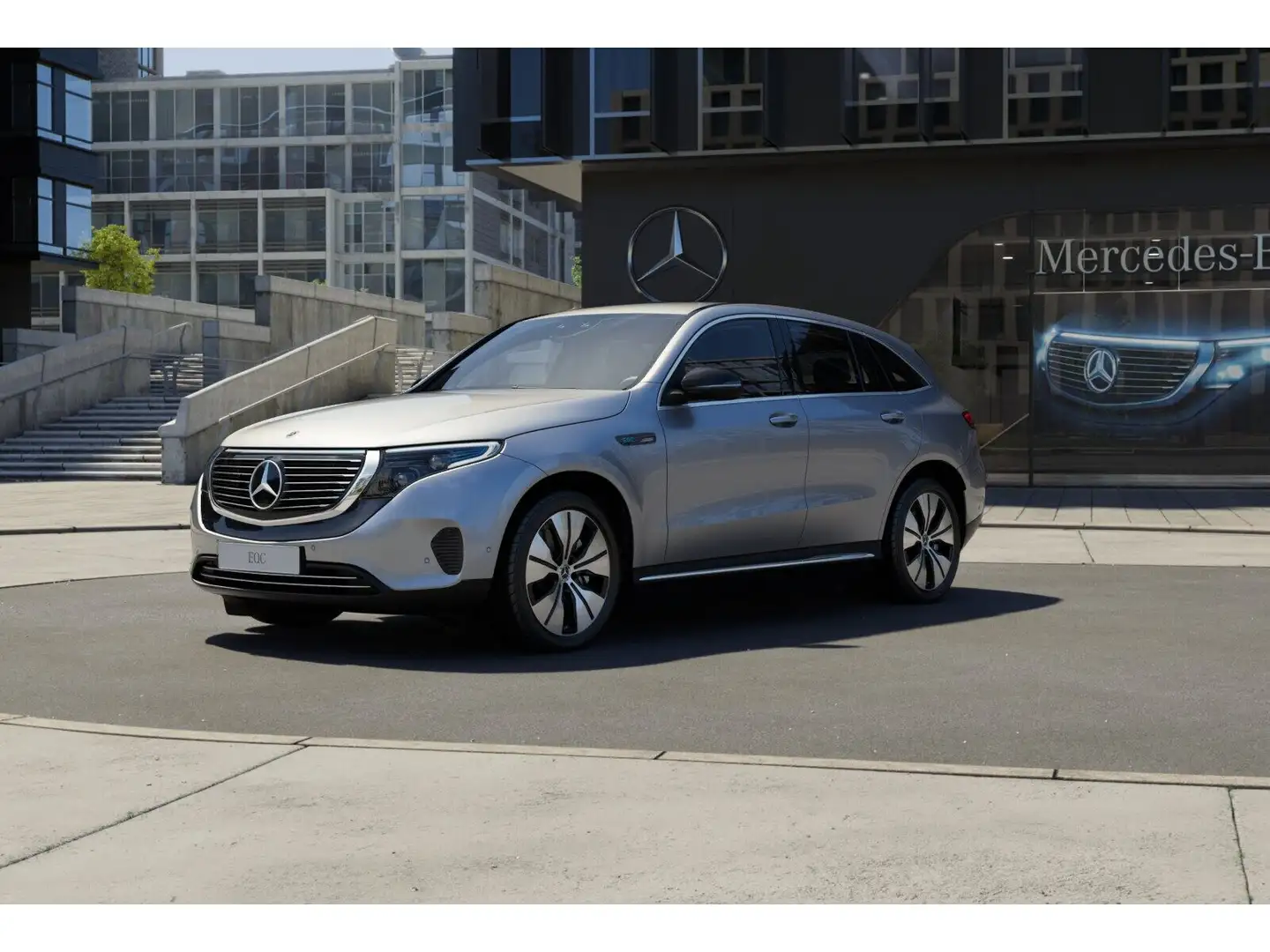 Mercedes-Benz EQC 400 4MATIC PTS LED EASY-PACK Keyl Silber - 2