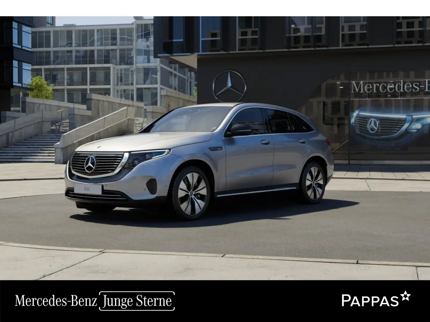 Mercedes-Benz EQC 400 4MATIC PTS LED EASY-PACK Keyl Silber - 1