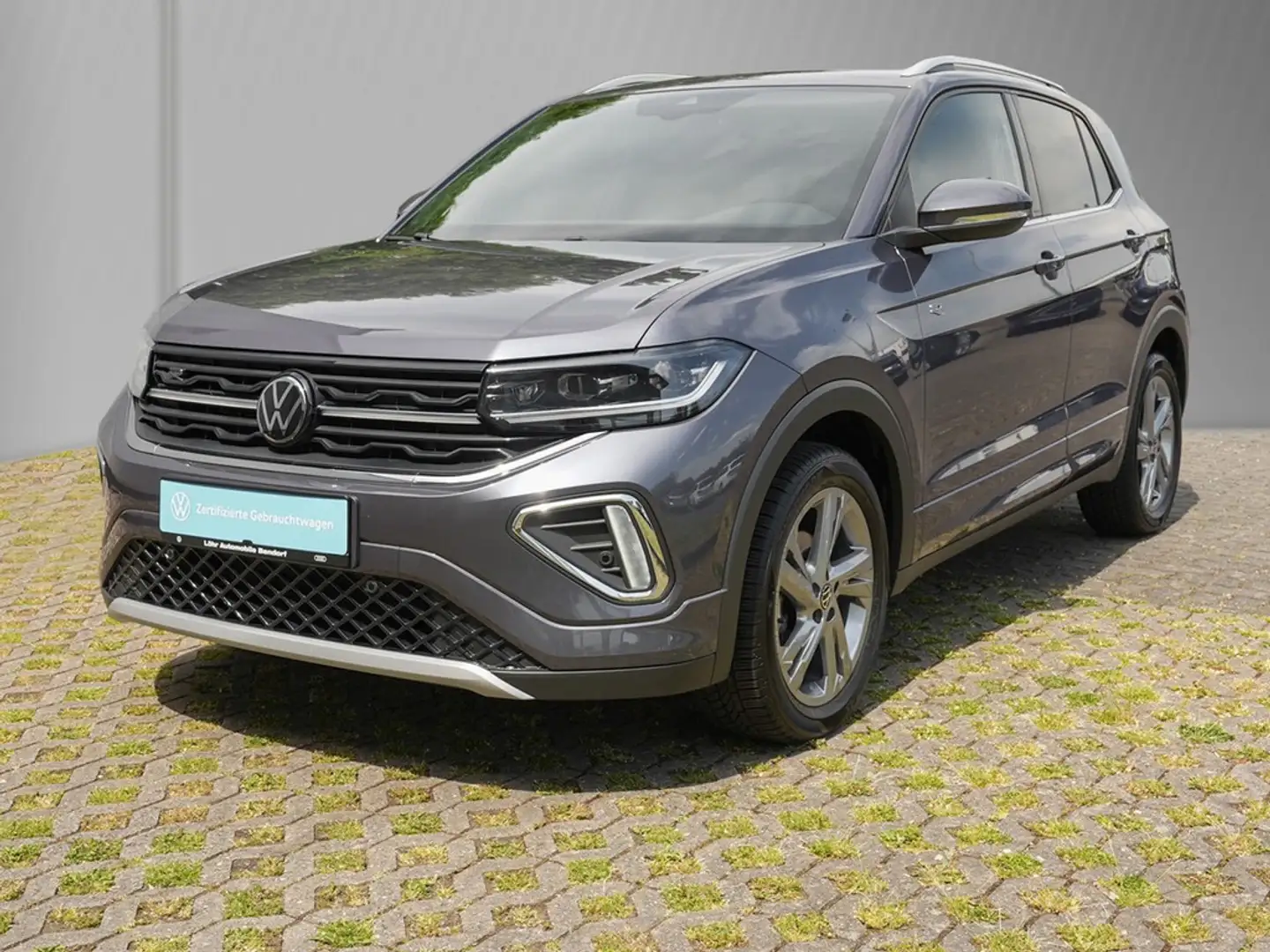 Volkswagen T-Cross 1.5 TSI DSG R-Line *AHK*IQ-Light*Navi*App-Conne... Grau - 2