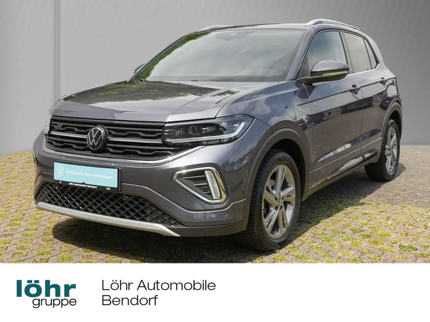 Volkswagen T-Cross 1.5 TSI DSG R-Line *AHK*IQ-Light*Navi*App-Conne... Grau - 1