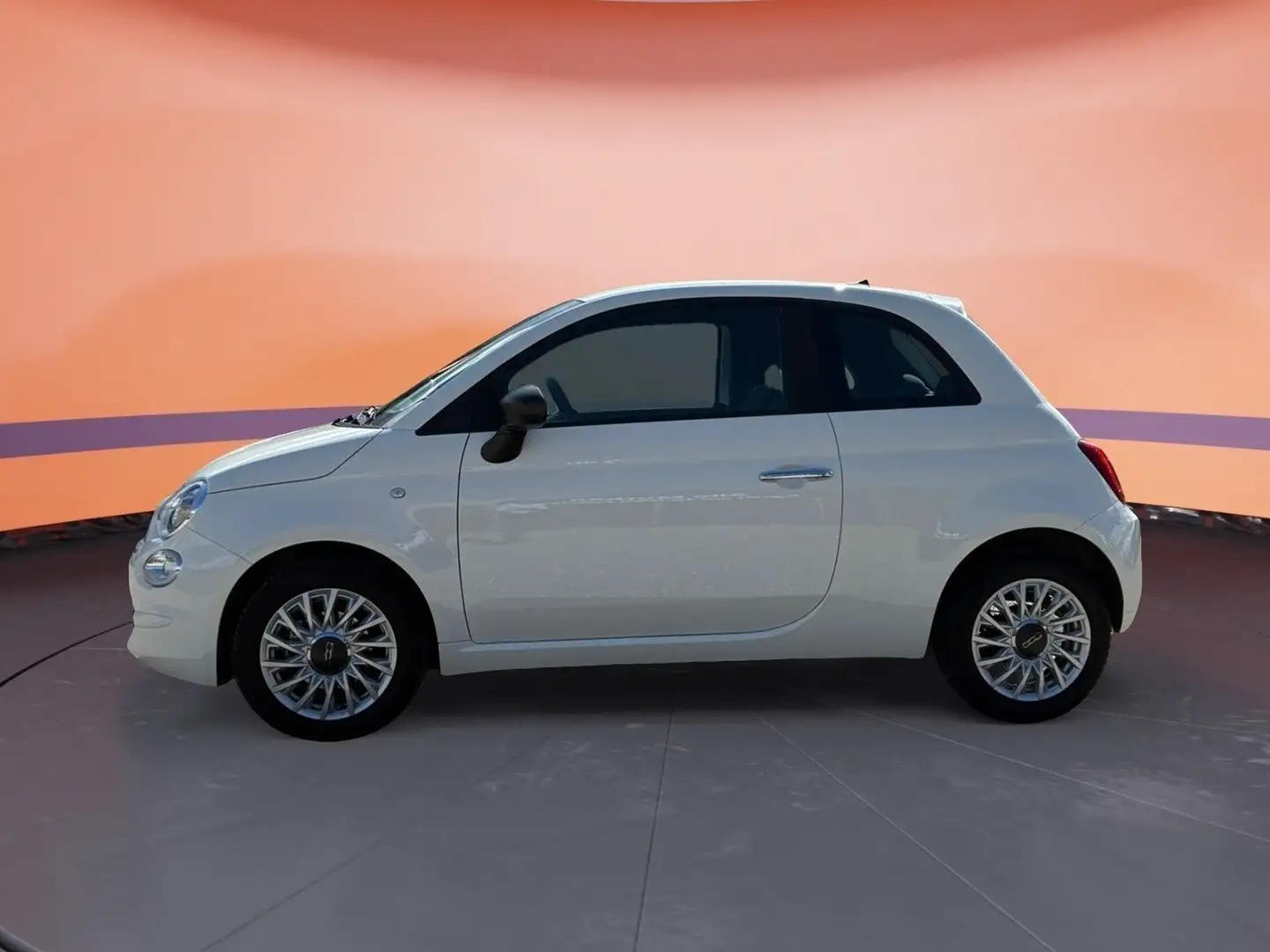 Fiat 500 1.0 #KLIMAAUTOMATIK#BORDCOMPUTER#LED#EINPARK Weiß - 2