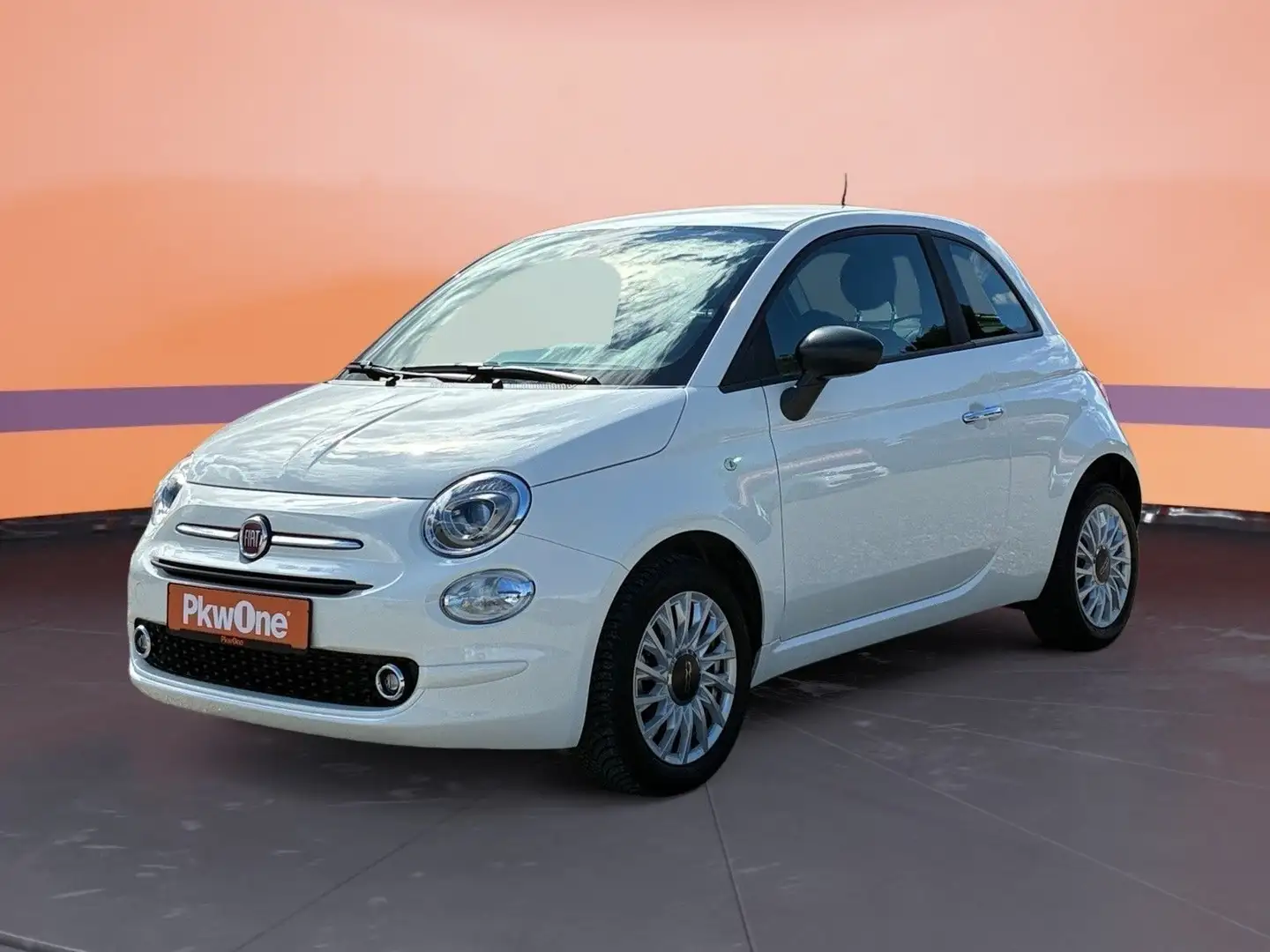 Fiat 500 1.0 #KLIMAAUTOMATIK#BORDCOMPUTER#LED#EINPARK Weiß - 1