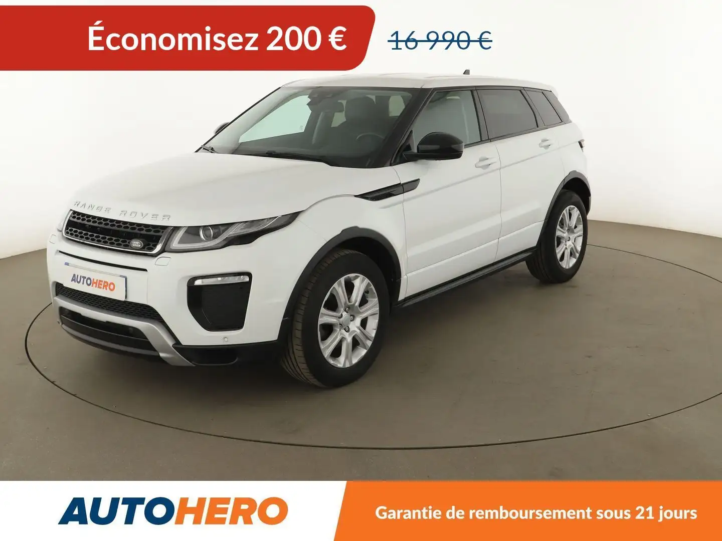 Land Rover Range Rover Evoque 2.0 Td4 SE Dynamic Blanc - 1