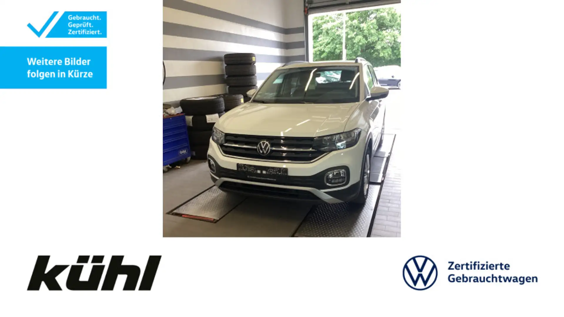 Volkswagen T-Cross 1.0 TSI United Weiß - 1
