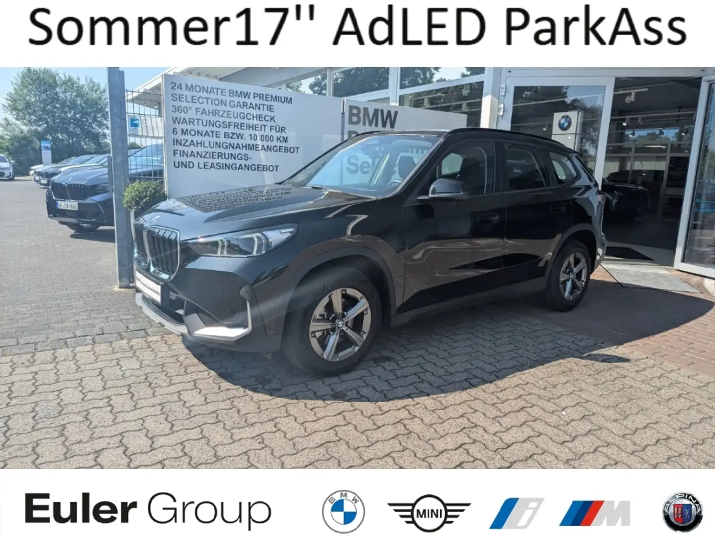 BMW X1 xDrive 20d  AdLED ParkAss Komf Soundsystem El.Heck Noir - 1