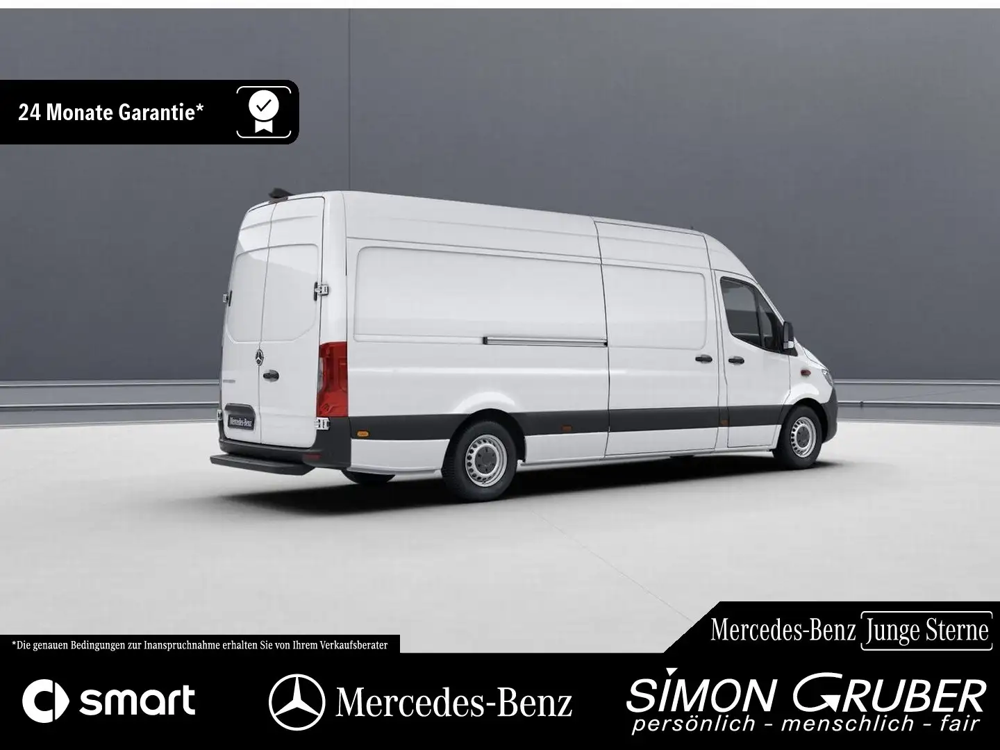 Mercedes-Benz Sprinter 317 CDI hoch lang L3H2 Navi Sitzhzg 360 Weiß - 2