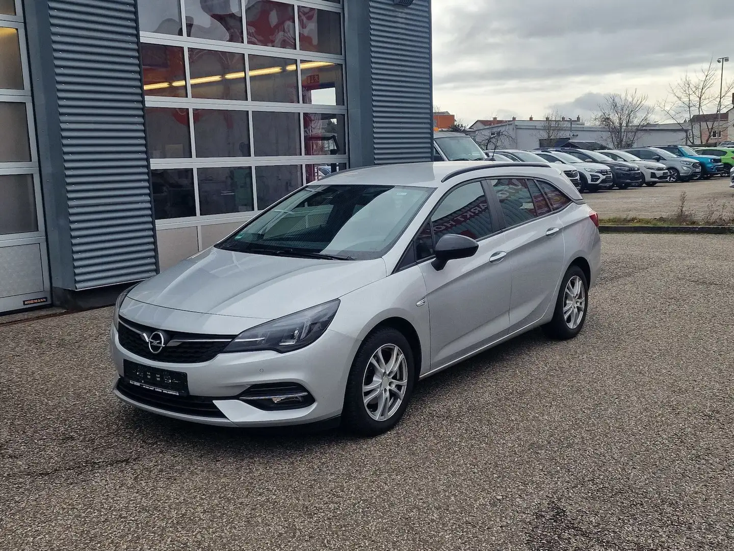Opel Astra Business StartStop Klima Silber - 1