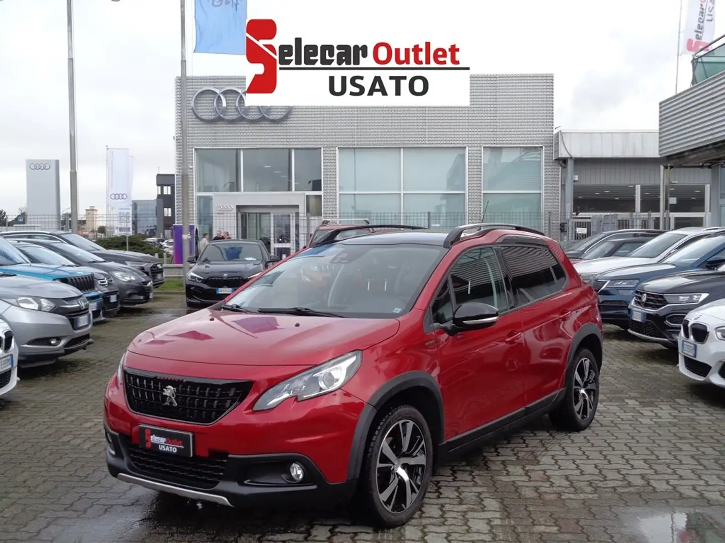 Peugeot 2008 PureTech 130 S&S GT Line Rosso - 1