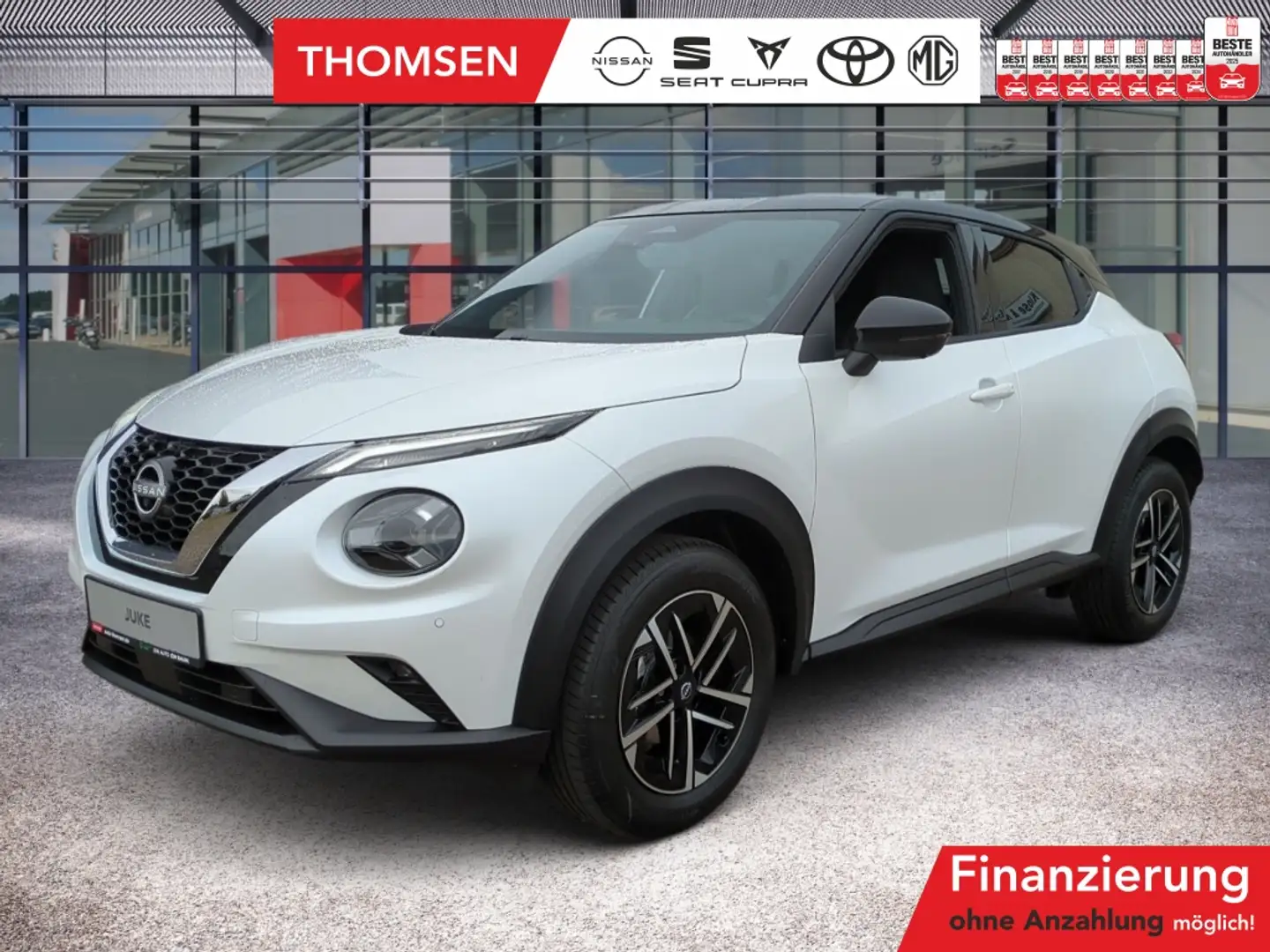 Nissan Juke 1.0 DIG-T N-Connecta ACC LED 360 Kam. PDC Schwarz - 1