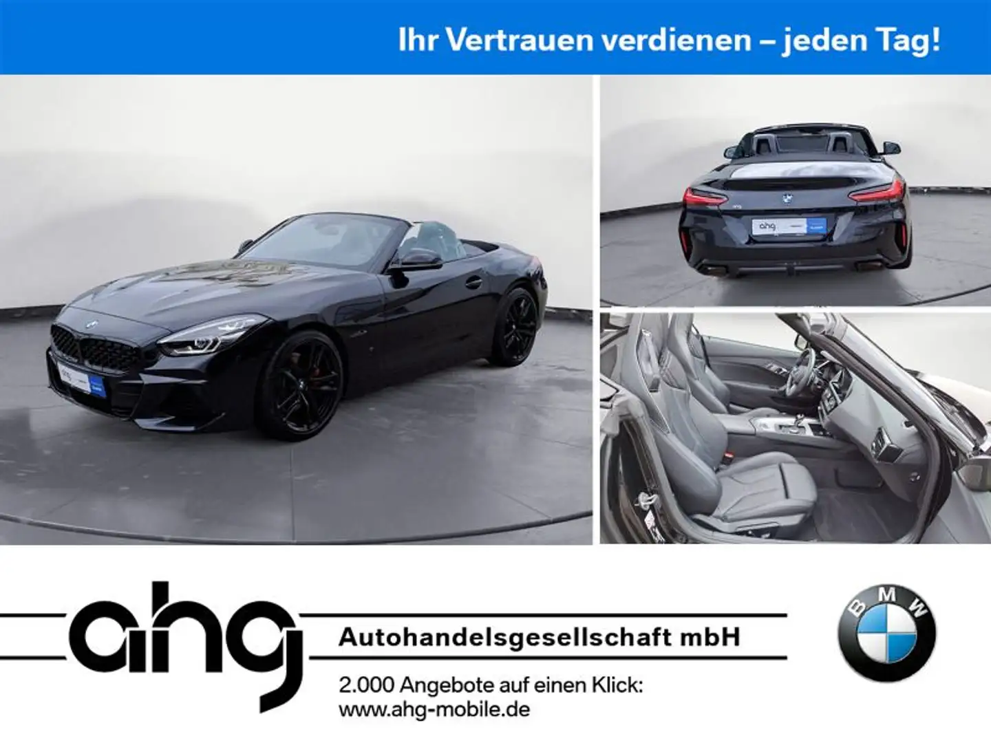 BMW Z4 M40i Cabrio Innovationsp. Sport Aut. Head-Up Schwarz - 1