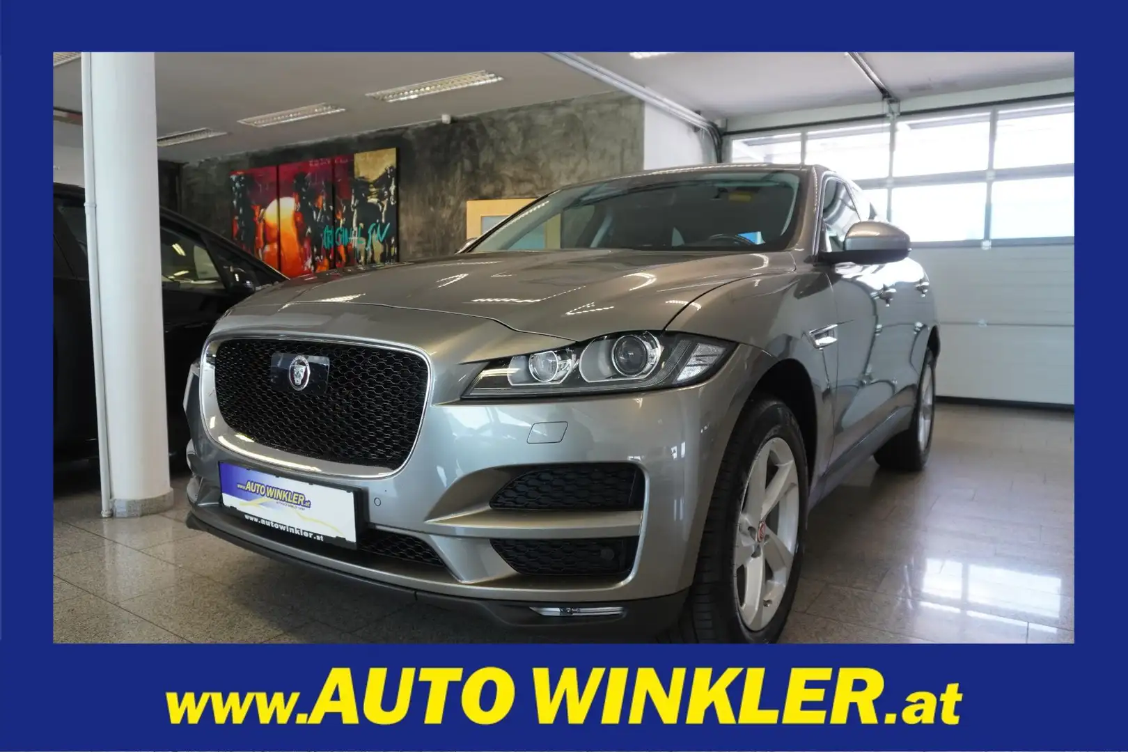 Jaguar F-Pace 20d AWD Prestige Aut Kamera/Panorama Silber - 1