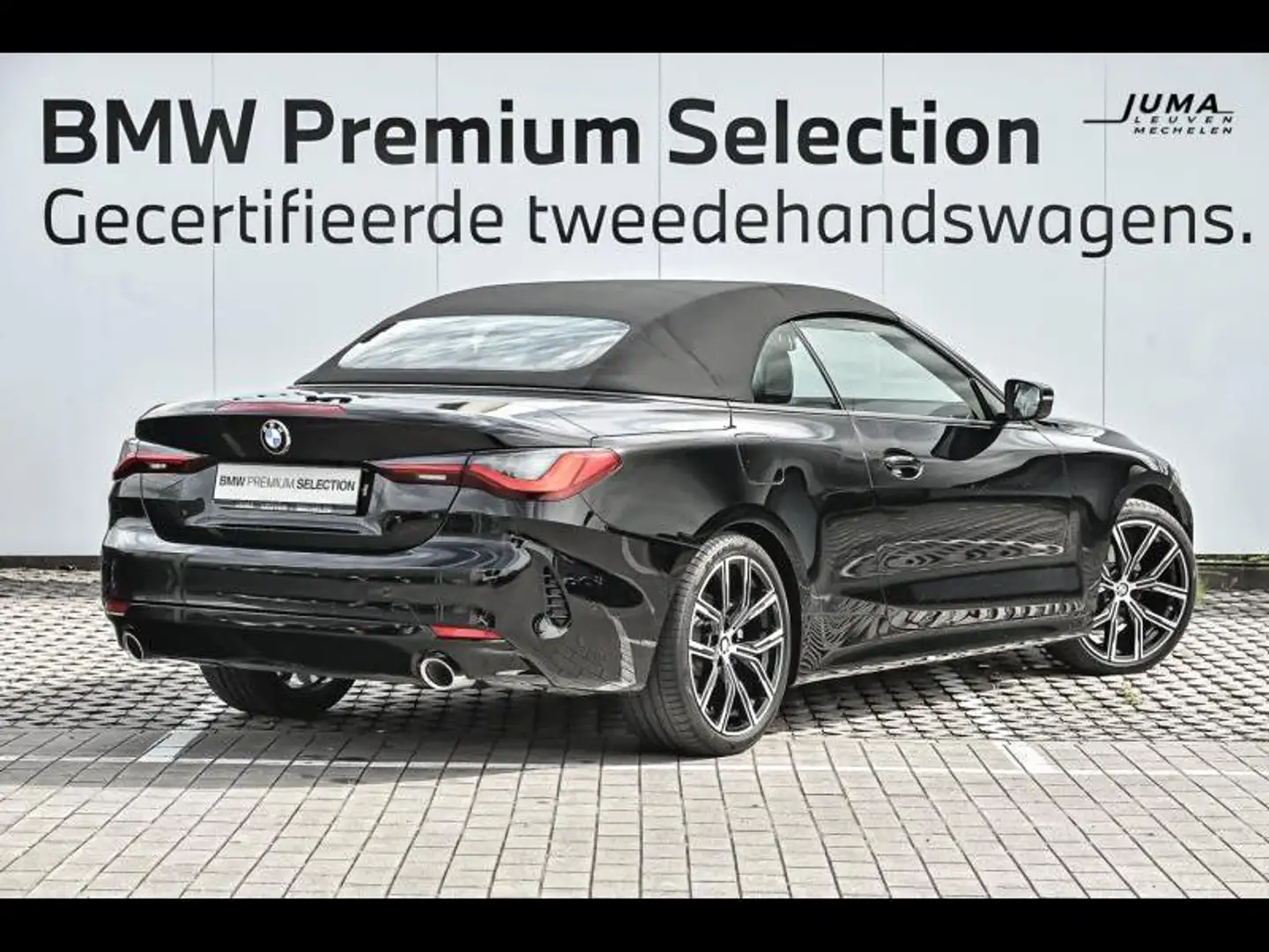 BMW 420 Cabrio Чорний - 2