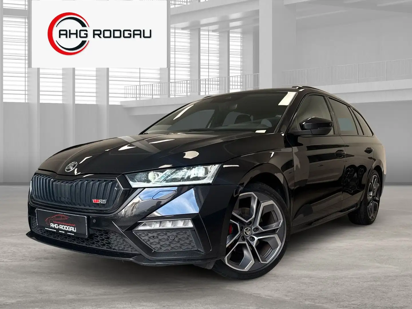 Skoda Octavia Combi RS 4x4/ACC/LED/HuD/AHK Schwarz - 2