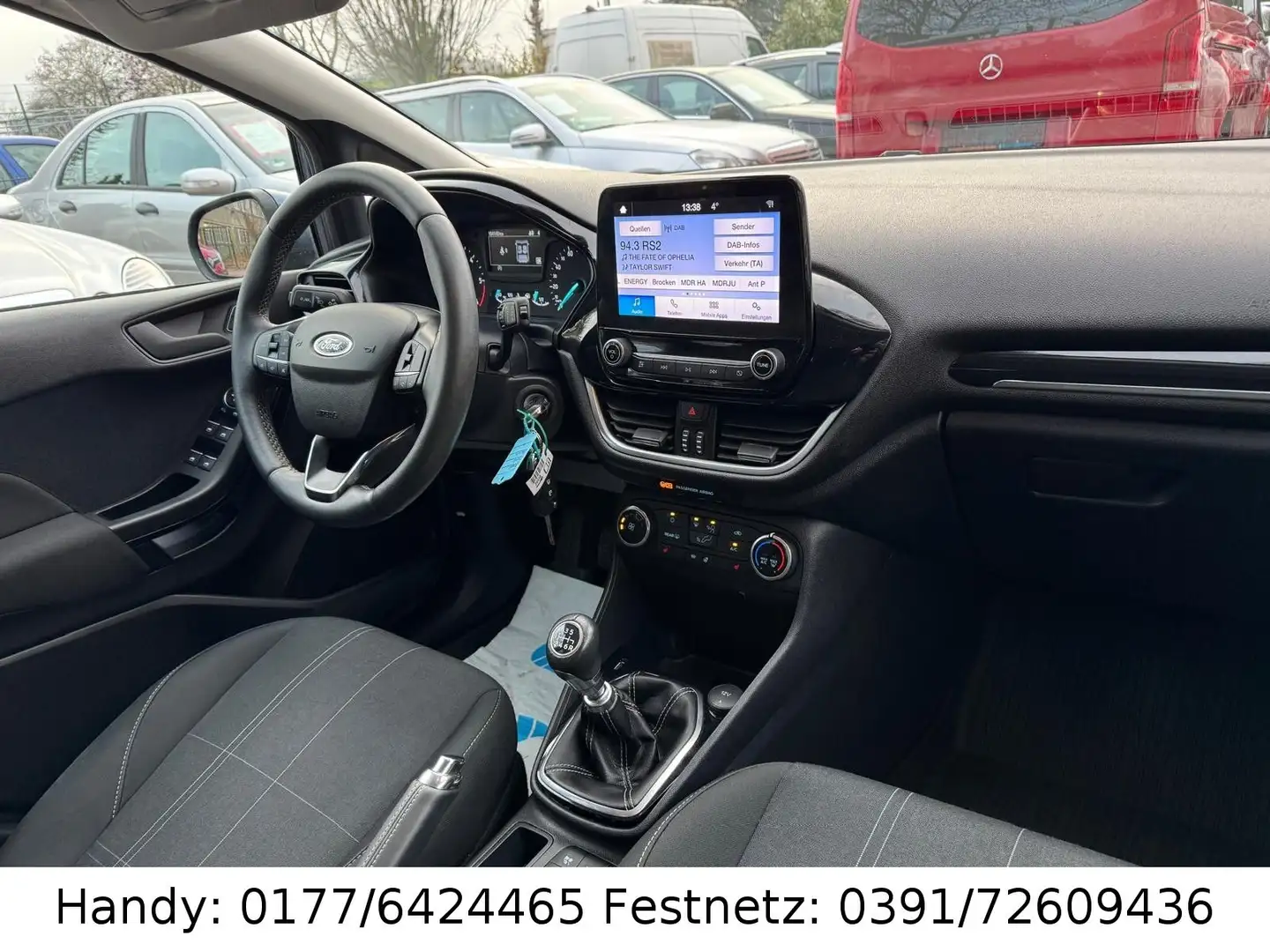 Ford Fiesta 1,5 TDCi KLIMA/SHZ/LHZG/PDC/TEMPOMAT Blau - 2