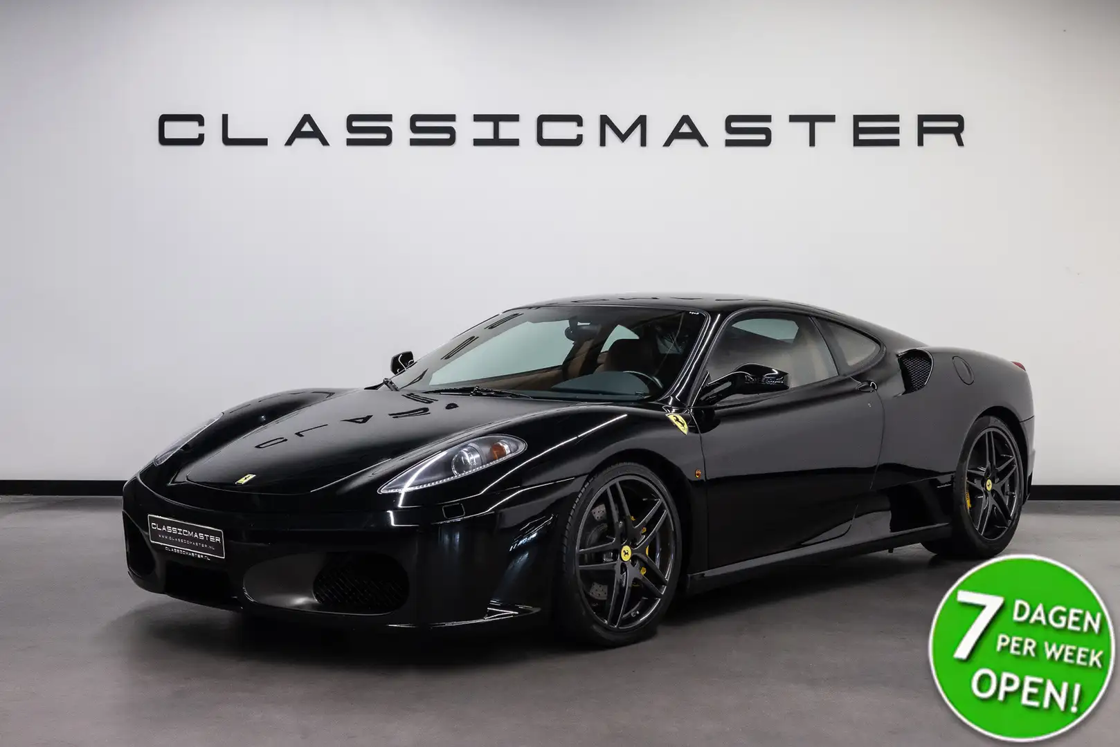Ferrari F430 4.3 V8 F1 1 owner Dealer auto Zwart - 1