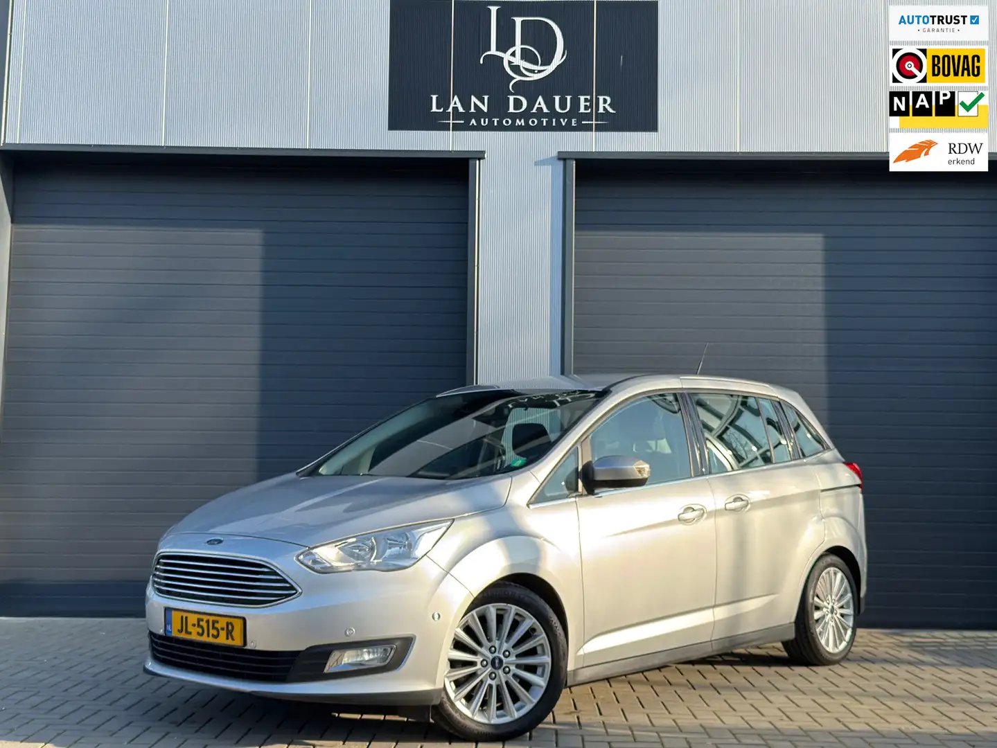 Ford Grand C-Max 1.5 Titanium / Automaat / Stoelverwarming Gris - 1