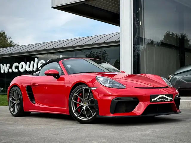 Porsche 718 Spyder 4.0 PDK, PDLS+, Carbon, Carnet Porsche, Caméra/PDC