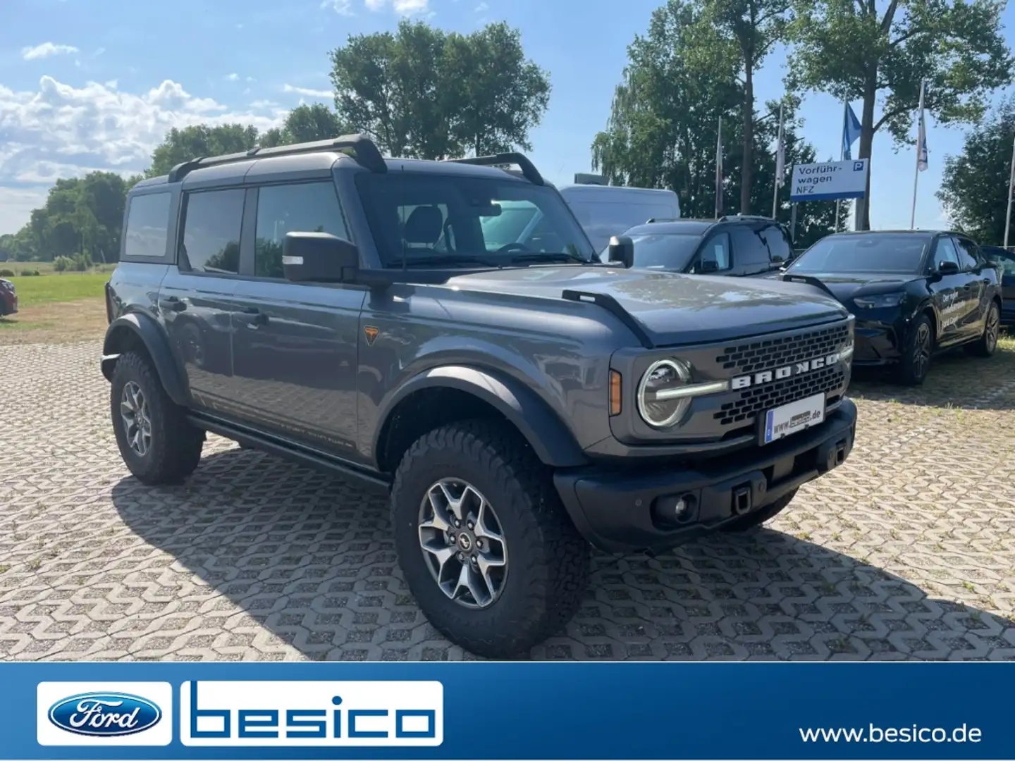 Ford Bronco Badlands e-4WD+ACC+B&O+LED+BLIS+Heckzelt Grau - 1