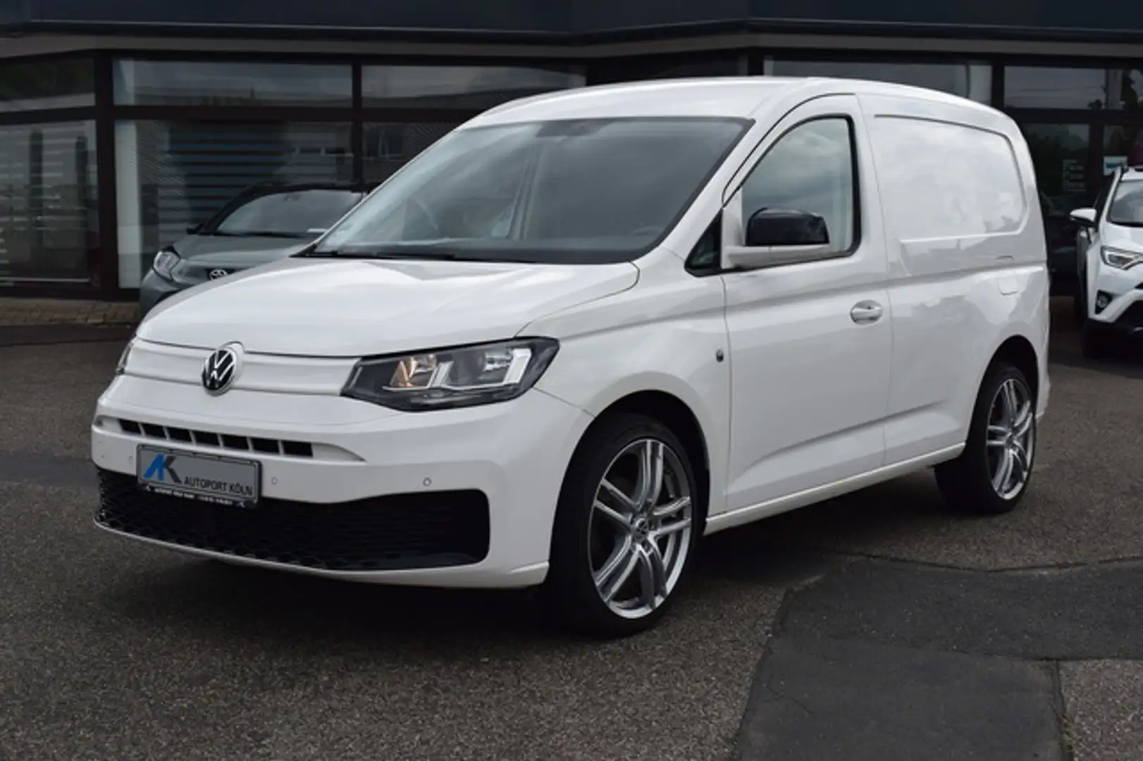 Volkswagen Caddy Cargo*Navi*R-Kamera*Klima*Alufelgen* Weiß - 2