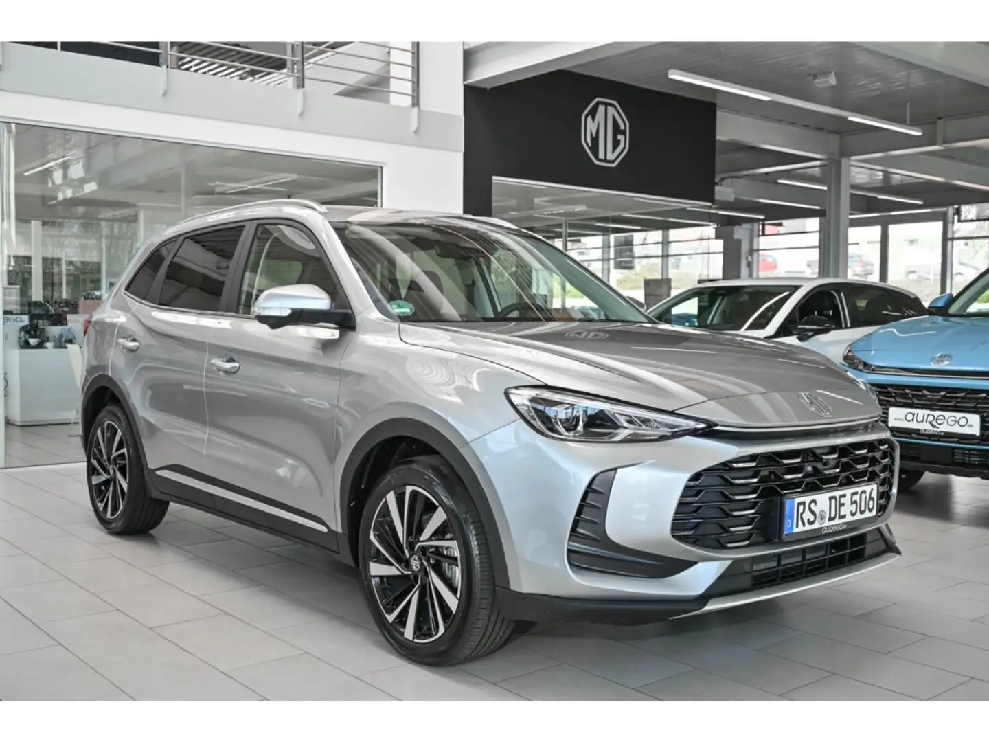 MG ZS HEV LUX+StandHZG+Navi+LED+360Kamera+ACC+Apple CarP Silber - 2